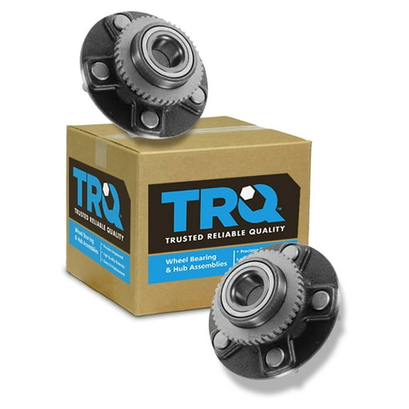 TRQ Wheel Bearing & Hub Assembly Rear Set for 97-99 Nissan Maxima Infiniti I30 BHA53735