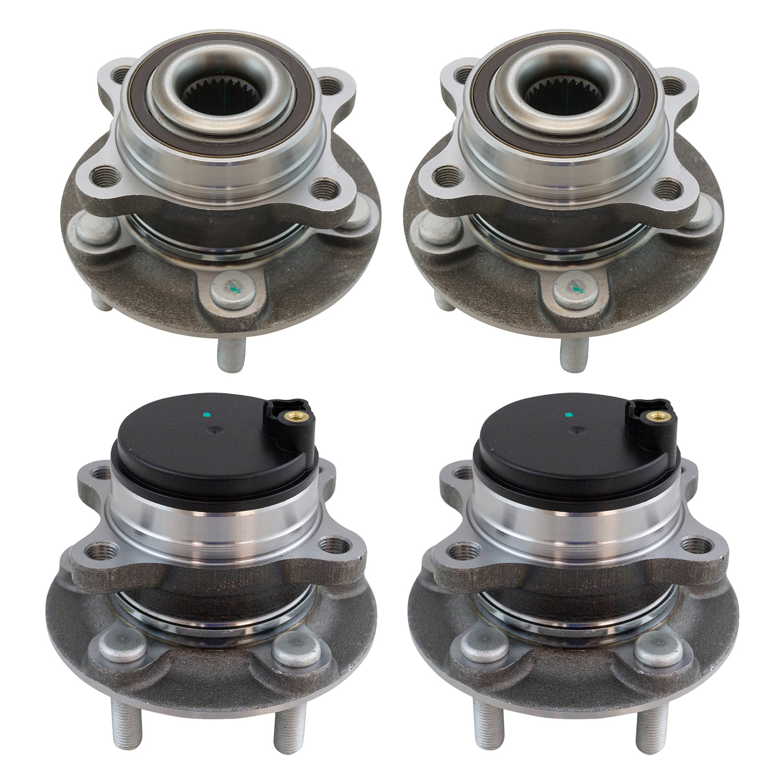 Front Wheel Bearing & Hub Assembly For 2013-2016 Ford Fusion & Lincoln MKZ – 512498 / HA590481