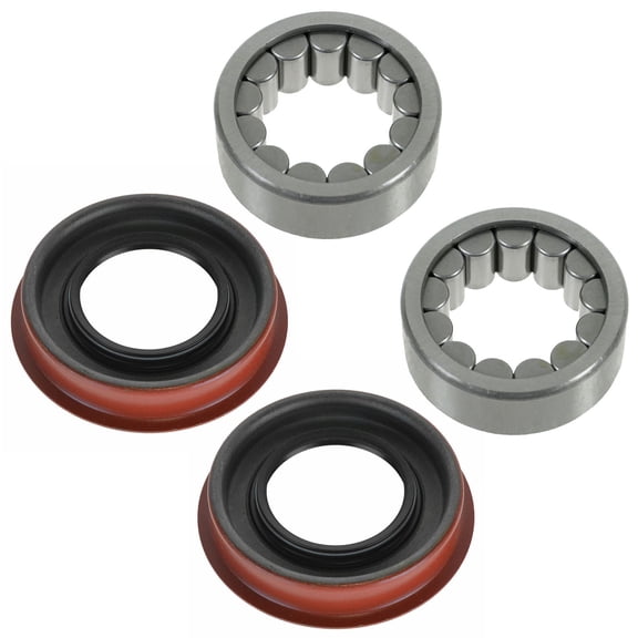 TRQ Wheel Bearing & Seal Rear LH & RH Pair Fits GM Hummer Isuzu Saab Pickup Truck