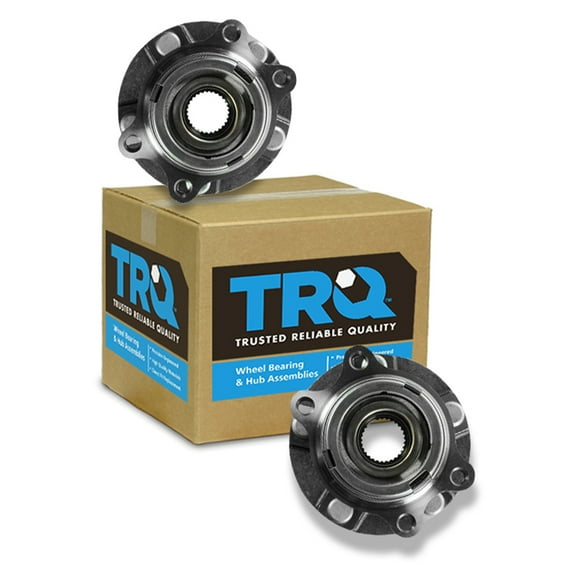 TRQ Wheel Hub & Bearing Front Left & Right Pair Set for 07-11 Altima w/ ABS 2.5L BHA53599 Fits select: 2007-2012 NISSAN ALTIMA, 2013 NISSAN ALTIMA 3.5S/3.5SV/3.5SL