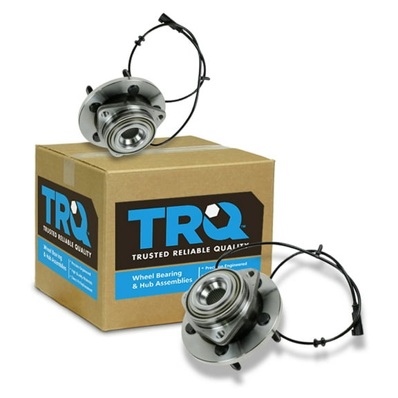 TRQ Wheel Hub & Bearing Front Left & Right Pair for Dodge Durango Chrysler Aspen BHA53668