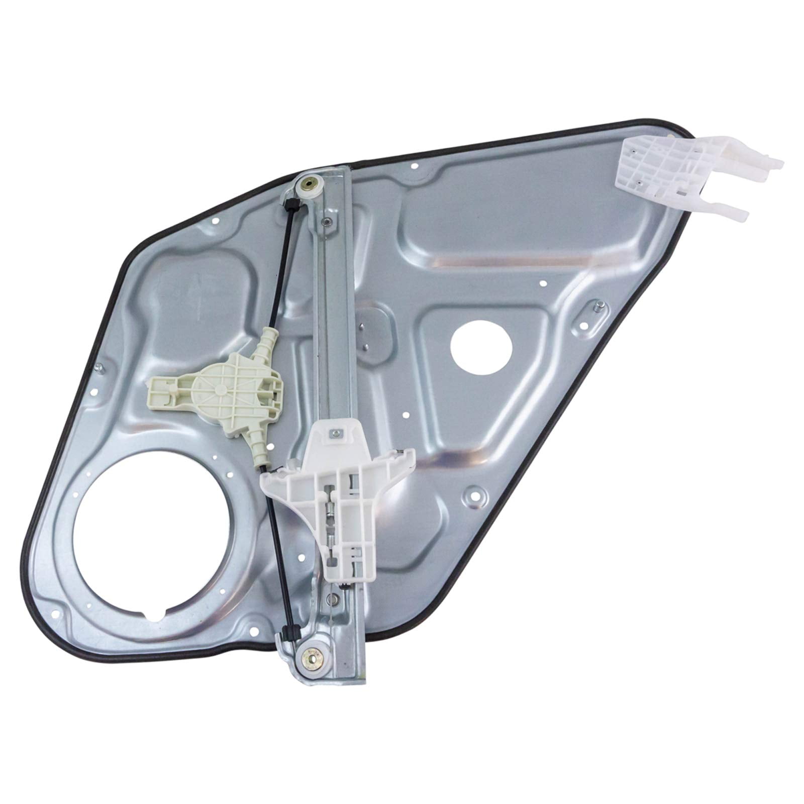 TRQ Window Regulator with Panel Rear Driver Side Left LH LR for 06-08 ...