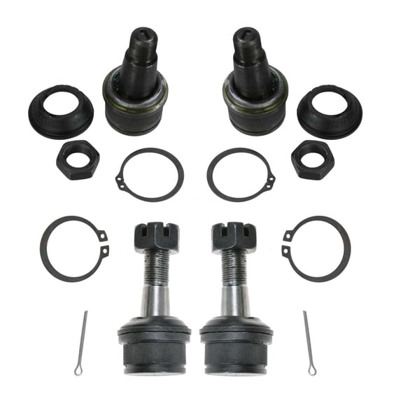 TRQ for 99-08 09 10 11 12 F250 F350 Super Duty Front Upper & Lower Ball Joints PSA63263