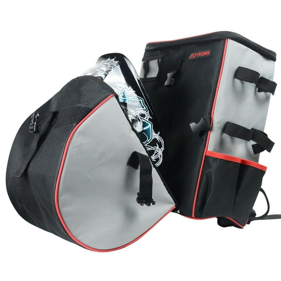TRQWH Welding Backpack for Men Waterproof Reinforced Bottom Large Capacity Extreme Gear Pack with Helmet Catch Multipurpose Welding Tools Backpack
