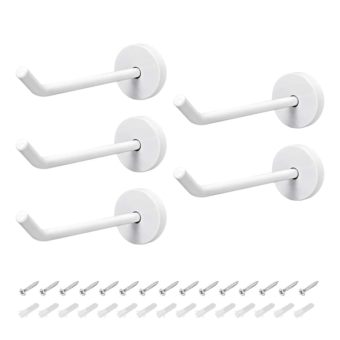 Uxcell Copper Tone Single Wall Hook - Zinc Alloy Coat Hook For Bedroom, Bathroom & Closet