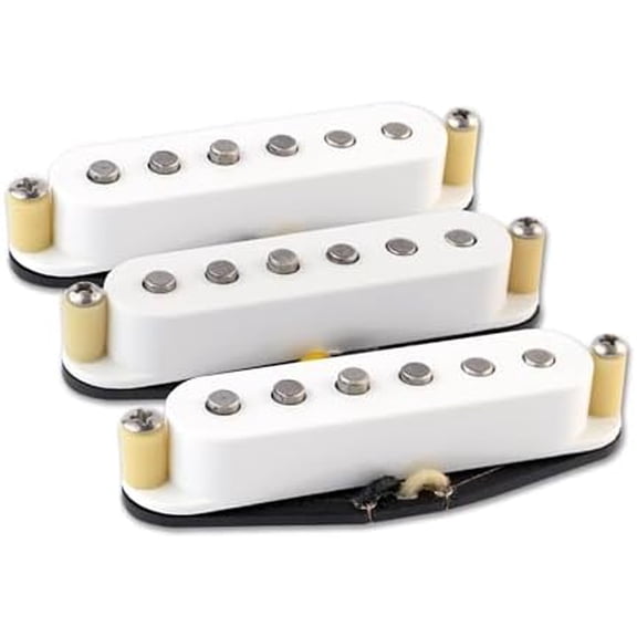 TRS1 Pure Vintage Stratocaster Pickup Set - White$$Music