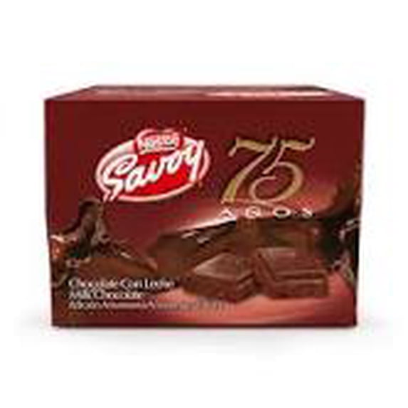 Savoy 75 Aniversario Chocolate Con Leche Box - 10 Unidades