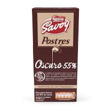 Savoy Chocolate Oscuro 55% Box - 4 Unidades