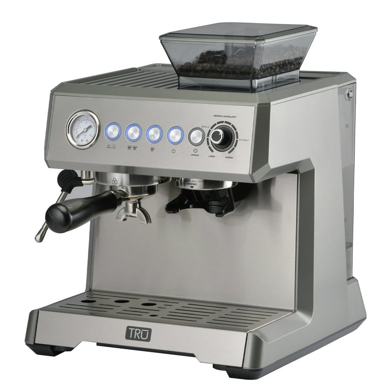 https://i5.walmartimages.com/seo/TRU-15-Bar-Semi-Automatic-All-In-One-Espresso-Maker-with-Grinder-and-Frother-Stainless-Steel-CM-7301_451993dc-dff7-42ac-88b4-23199c4c1b90.ac387c5c42261b7db4aec146e364b6d1.jpeg?odnHeight=768&odnWidth=768&odnBg=FFFFFF