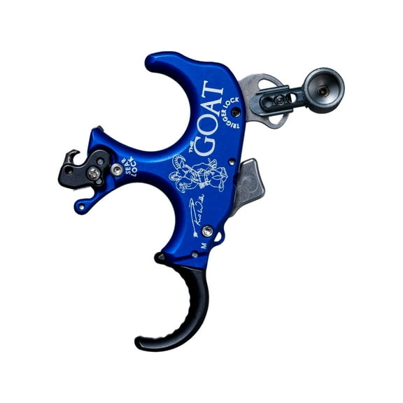 TRU Ball GOAT 3 Finger Silver Quick, Blue, Medium