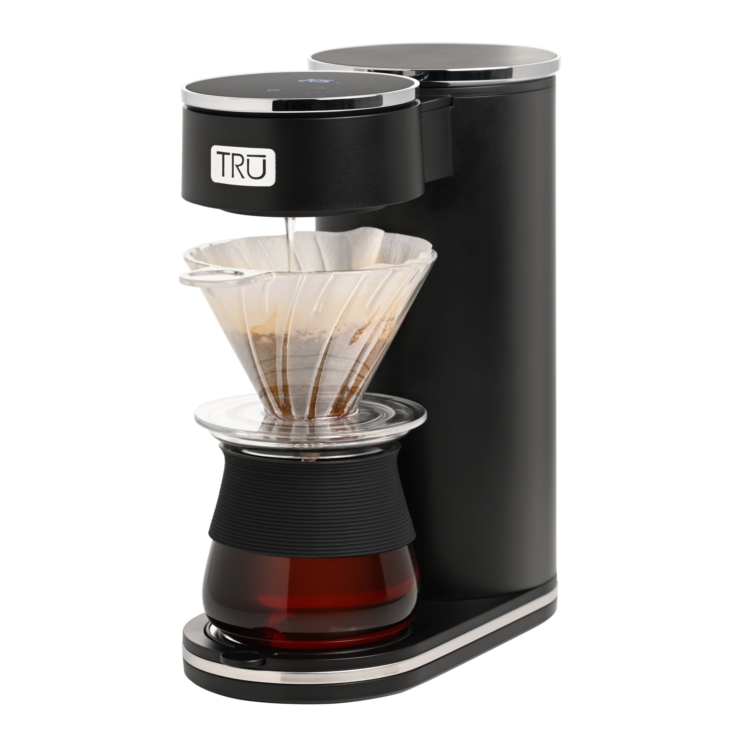 TRU Automatic Pour Over Coffee Maker with Digital Touch Screen