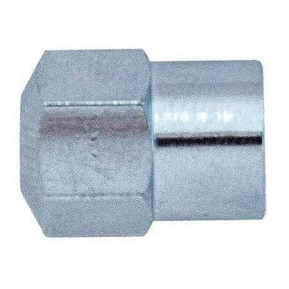 TRU-FLATE 38-712-4 Hex V Cap,0.305-32,Met,Heat,PK4