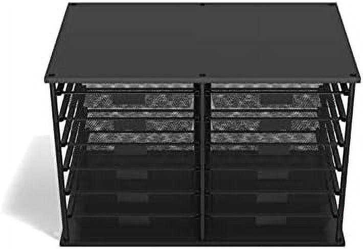 Office Paper Sorter TRU RED 6-Compartment Wire Mesh File Organizer ...