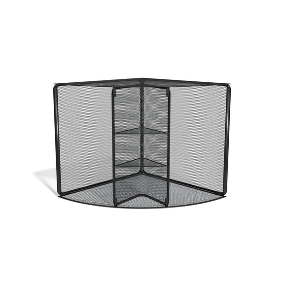 Staples TRU RED 4 Compartment Wire Mesh Corner Organizer TR57976-CC