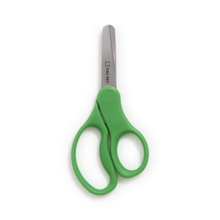 Tru Red 5 Kids Blunt Tip Stainless Steel Scissors, Straight Handle, Right & Left Handed (Tr55052) (Other)
