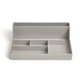 thumbnail image 1 of TRU RED 6-Compartment Plastic Desktop Organizer Gray TR55261, 1 of 3