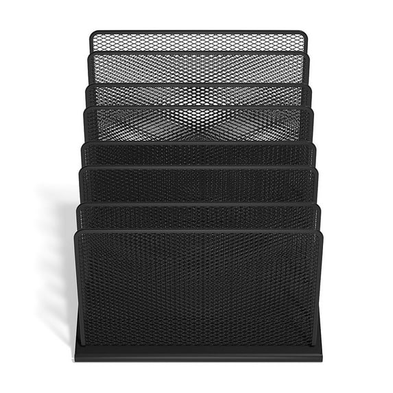 Staples TRU RED 7 Compartment Wire Mesh File Organizer TR57559-CC