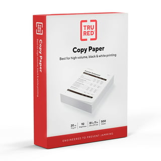 Pen+Gear Copy Paper, 8.5 x 11, 92 Bright, White, 20 lb., 1 Ream (500  Sheets) 