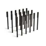 Staples TRU RED Ballpoint Gripped Pen Med Point 1.0mm Blk TR52867