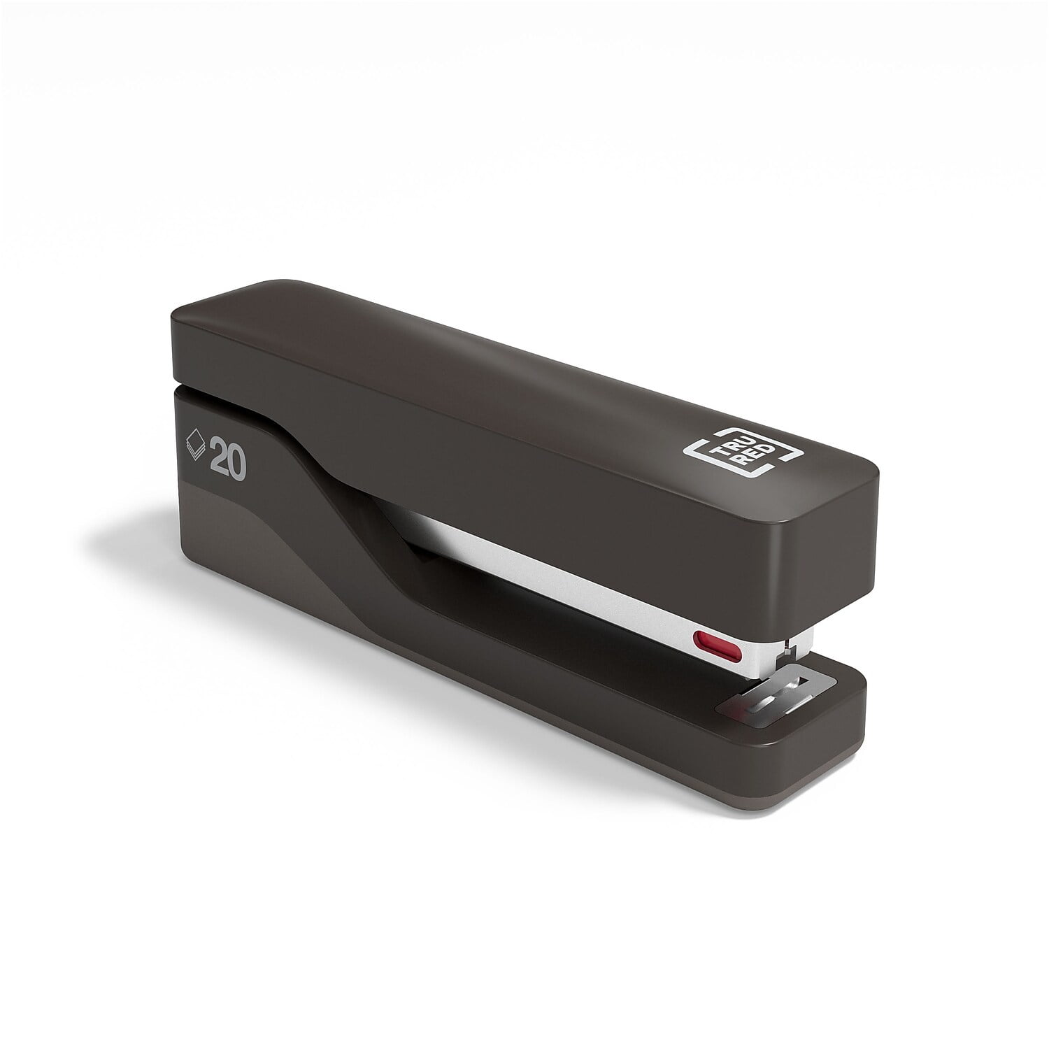 Staples Desktop/Handheld Stapler, 20 Sheet Capacity, Black and Gray (40897)