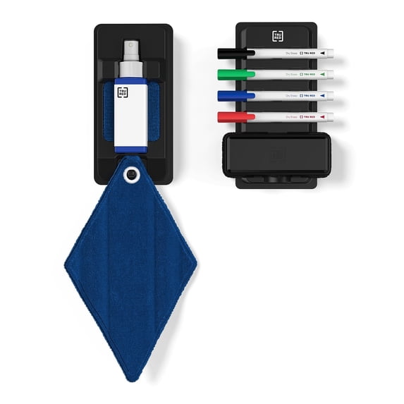Staples TRU RED Dry Erase Kit Fine Tip Assorted 8/Carton TR56941/TR614VS