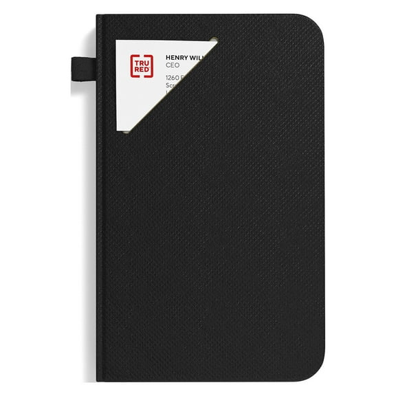 Staples TRU RED Medium Starter Journal Black (TR58409)