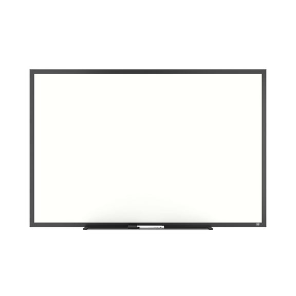 Staples TRU RED Melamine Dry Erase Board Black Frame 3' x 2' (TR59366)