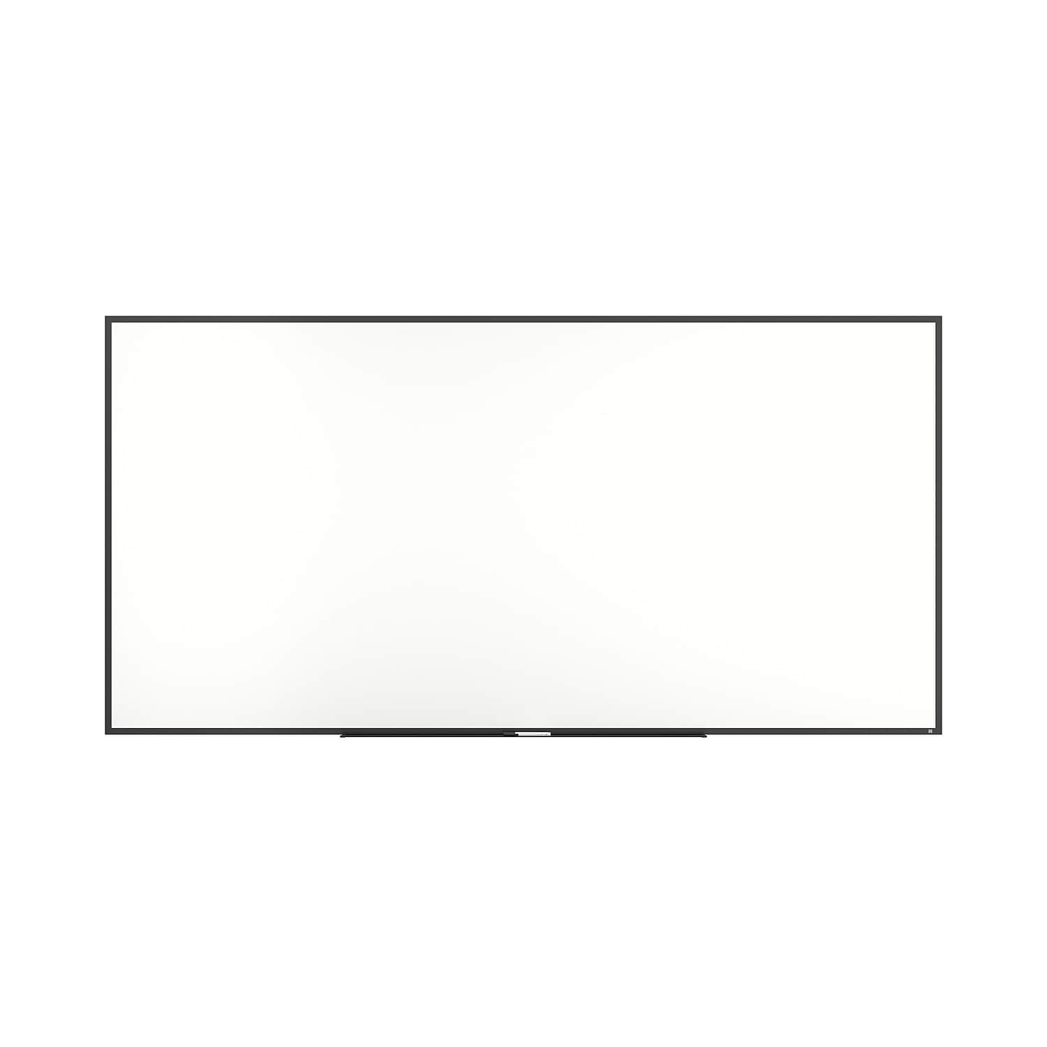 Staples TRU RED Melamine Dry Erase Board Black Frame 8' x 4' (TR59357)