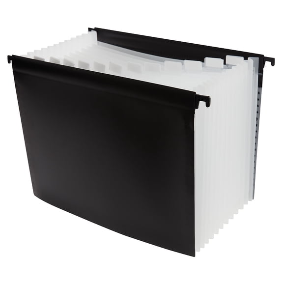 Staples TRU RED Moisture Resistant Hanging File Folder 15.35" Expansion Letter Size 3/Pack