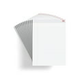 thumbnail image 1 of Staples TRU RED Notepad 8.5" x 11.75" Wide Ruled White 50 Sheets/Pad 24/Carton TR58188/1676, 1 of 3