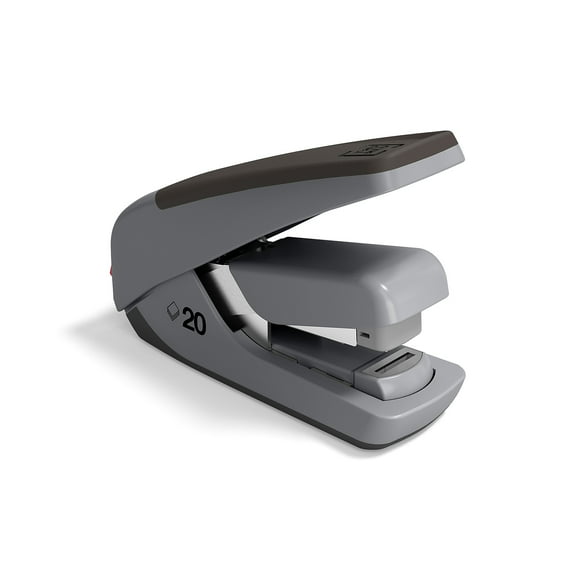 Staples TRU RED One-Touch CX4 Desktop Stapler 20-Sheet Capacity Black/Gray 2/Pack TR58482VS