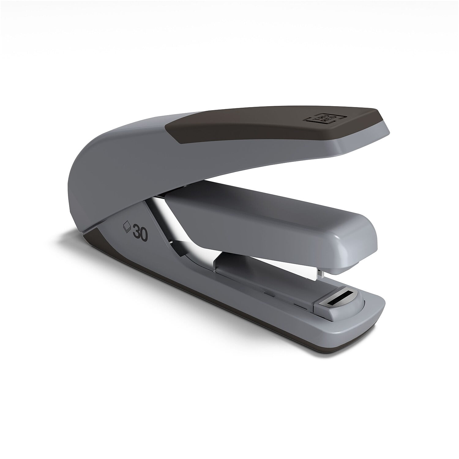 Staples TRU RED One-Touch DX-4 Desktop Stapler 30-Sheet Capacity Black/Gray 2/Pack TR58483-CCVS