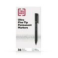 thumbnail image 1 of Staples TRU RED Pen Permanent Markers Ultra Fine Tip Blk 36/Pack TR54546, 1 of 8