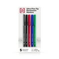 thumbnail image 1 of TRU RED Permanent Markers Ultra Fine Tip Asst 5/Pack TR54528, 1 of 2
