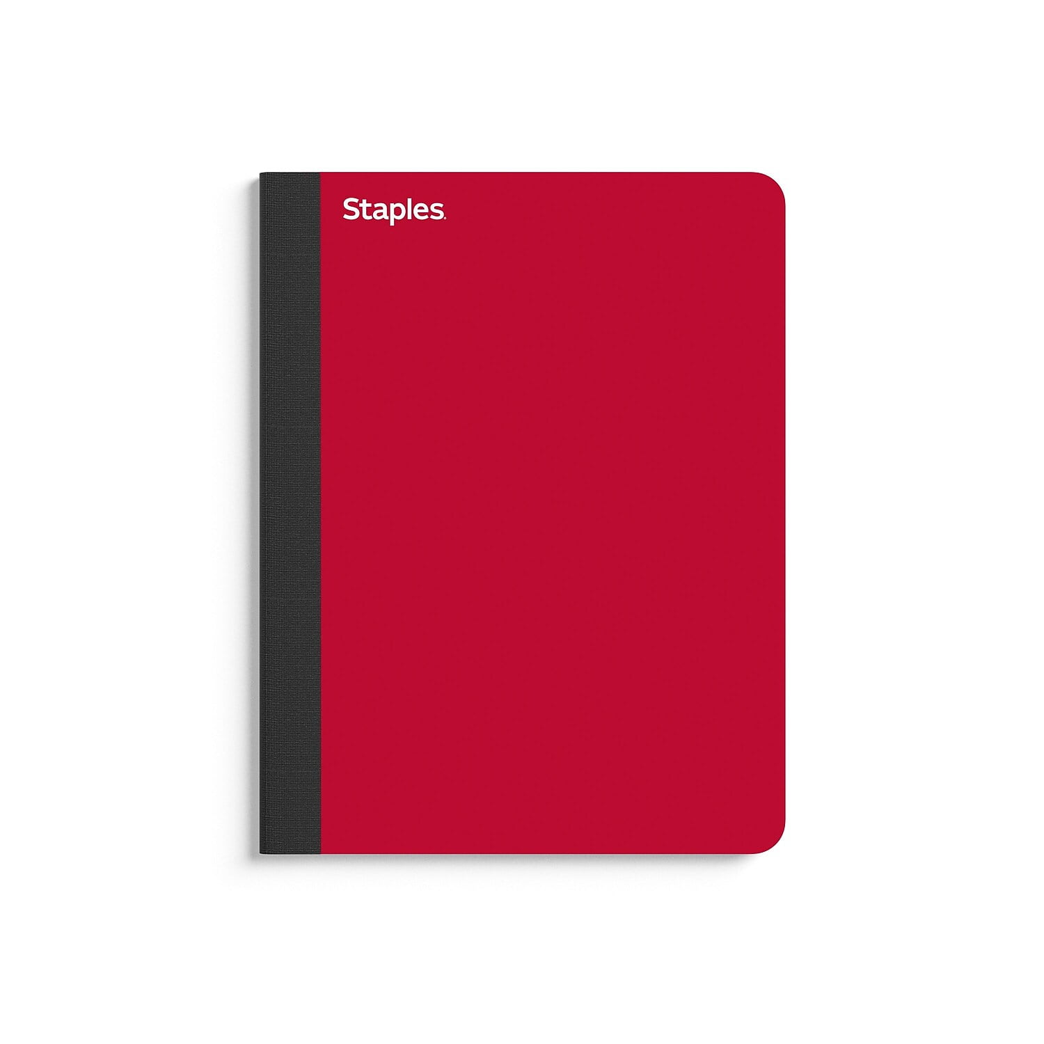 TRU RED Premium Composition Notebook 7.5" x 9.75" College Ruled Red TR58344M