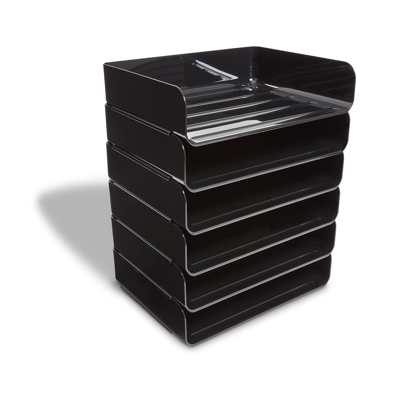 WorkLife Brands TRU RED Side Load Stackable Plastic Letter