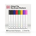 thumbnail image 1 of Staples TRU RED Tank Dry Erase Markers Chisel Tip Assorted TR56880, 1 of 9