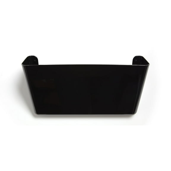 Staples TRU RED Unbreakable Plastic Letter Wall File Blk TR55341
