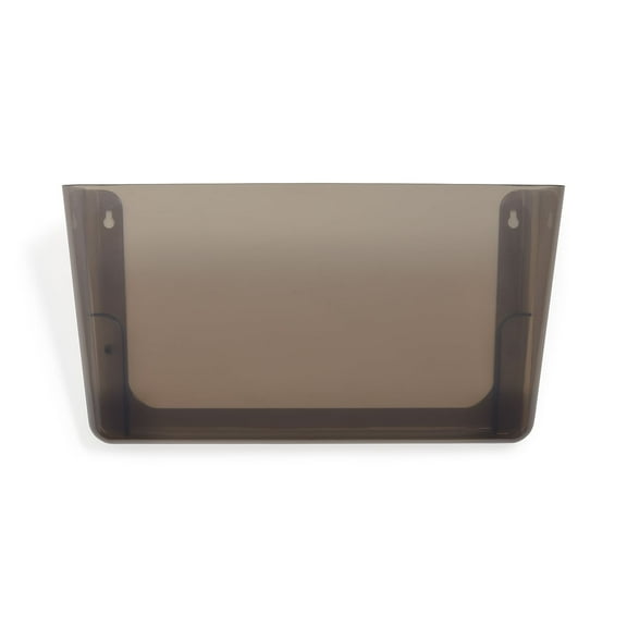 Staples TRU RED Unbreakable Plastic Letter Wall File Smoke TR55343