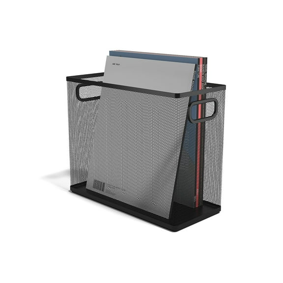 Staples TRU RED Wire Mesh File Organizer Matte Black 2/Pack TR57550-CCVS