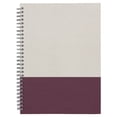 thumbnail image 1 of Staples TRU RED Medium Hard Cover Ruled Notebook Gray/Purple TR55742, 1 of 10