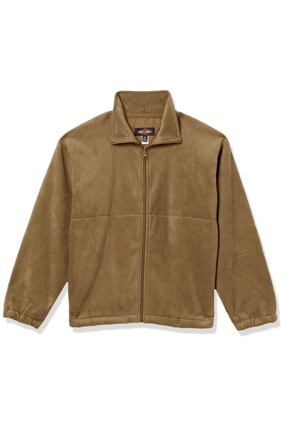 Men's Polar Fleece Jacket, Coyote, Small Regular