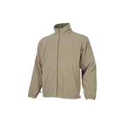 TRU-SPEC Polar Fleece Long Sleeve Jacket - Mens, Tan 499, Small, Regular, 24650