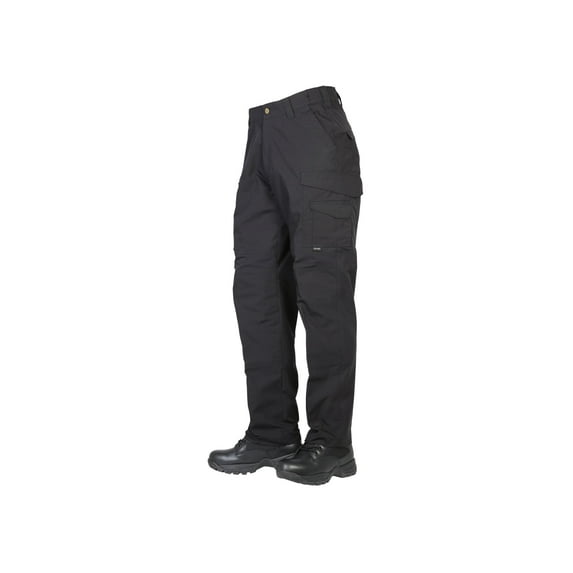 TRU-SPEC Rip-Stop Pro Flex Pants - Men's, Black, Waist 38, Length 30,