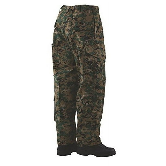 TRU Trousers Woodland Digital 65/35 Poly, Cotton Rip-Stop, 5XLarge Regular