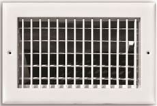 Truaire Adjustable 1-Way Wall / Ceiling Register, 14 In. X 4 In.