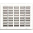 thumbnail image 1 of TRUAIRE STAMPED RETURN AIR FILTER GRILLE, HINGED, 20 IN. X 16 IN., WHITE, 1 of 7