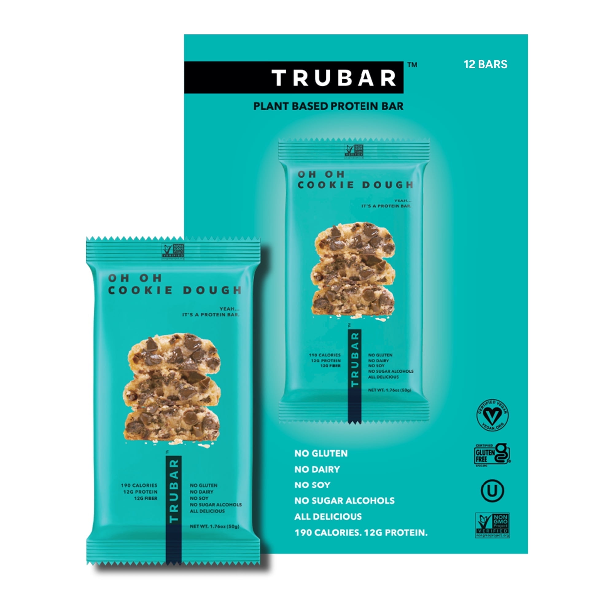 TRUBAR - Oh Oh Cookie Dough - 12CT - Indulgent Nut