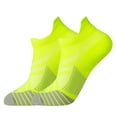 thumbnail image 1 of TRUBKH Ankle Socks Transparent Socks Sheer Socks Breathable Invisible Golf Socks No Show Liner Socks Summer Sock Non Slip Athletic Running Socks Heel Socks for Flats Green M, 1 of 5