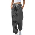 thumbnail image 1 of TRUBKH Baggy Sweatpants Track Pants Women Winter Pants Cargo Pants for Women Fleece Tights for Women Womens Pants Fleece Sweatpants Women Gray S, 1 of 5